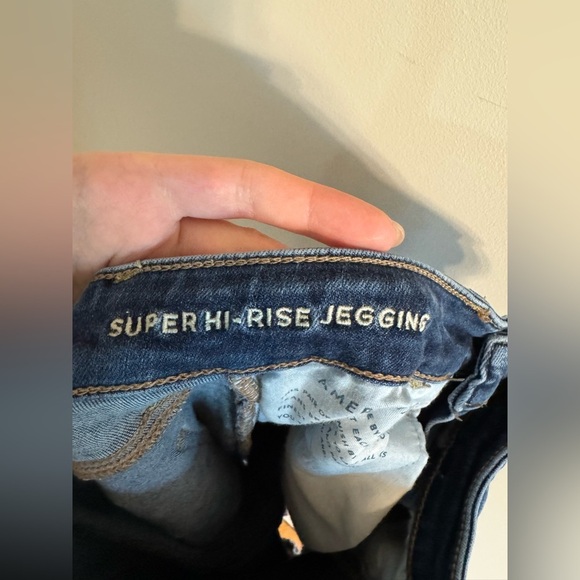 American Eagle Super Hi Rise Jegging Next Level Stretch - Picture 4 of 5